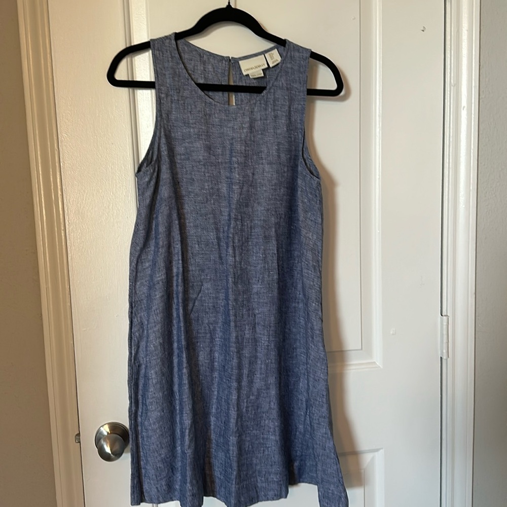 Women Cynthia Rowley 100% Linen dress size S